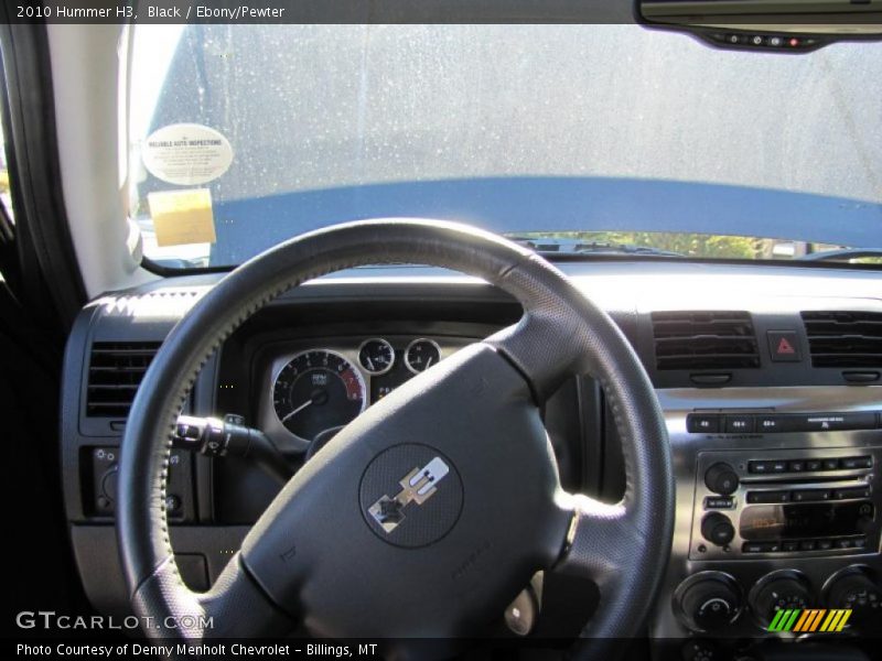 Black / Ebony/Pewter 2010 Hummer H3