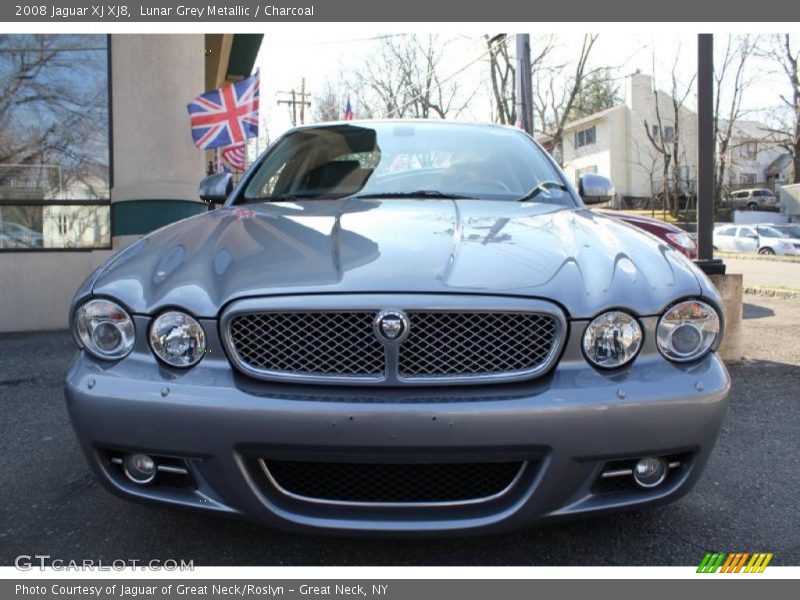 Lunar Grey Metallic / Charcoal 2008 Jaguar XJ XJ8