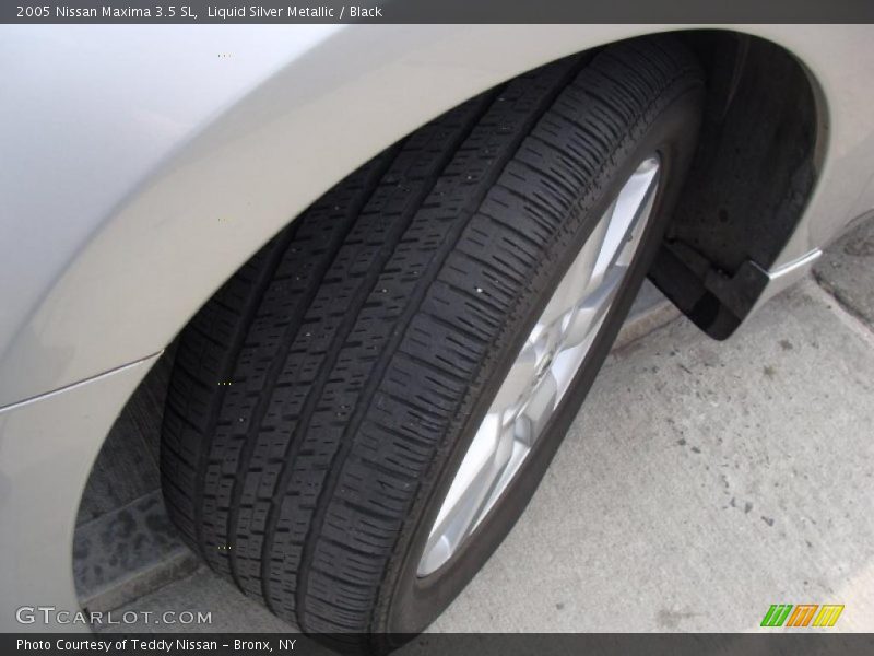Liquid Silver Metallic / Black 2005 Nissan Maxima 3.5 SL