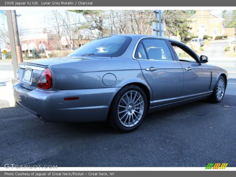 Lunar Grey Metallic / Charcoal 2008 Jaguar XJ XJ8