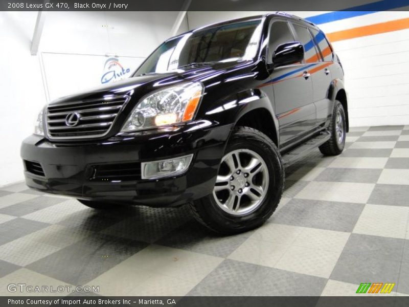 Black Onyx / Ivory 2008 Lexus GX 470