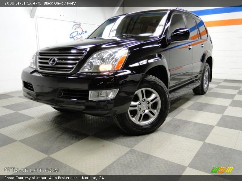 Black Onyx / Ivory 2008 Lexus GX 470
