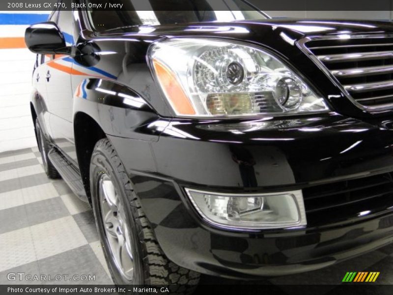 Black Onyx / Ivory 2008 Lexus GX 470