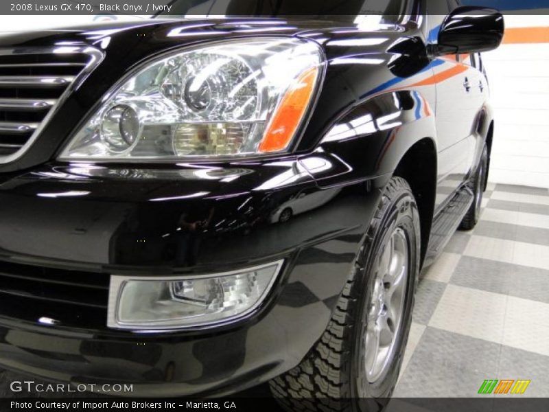 Black Onyx / Ivory 2008 Lexus GX 470