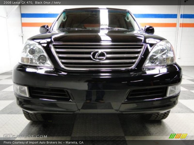Black Onyx / Ivory 2008 Lexus GX 470