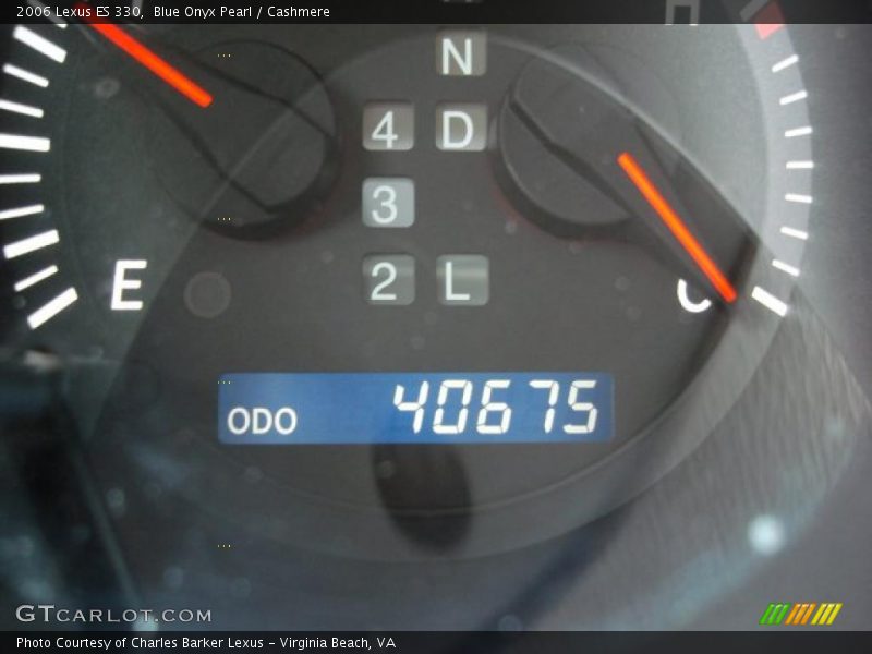 Blue Onyx Pearl / Cashmere 2006 Lexus ES 330