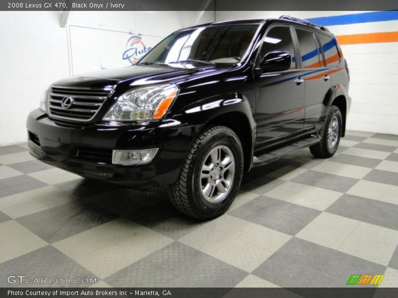 Black Onyx / Ivory 2008 Lexus GX 470