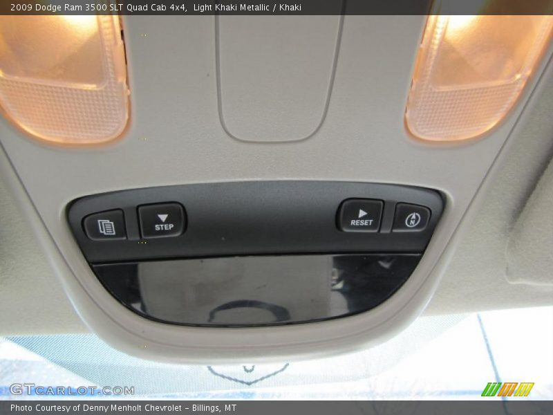 Light Khaki Metallic / Khaki 2009 Dodge Ram 3500 SLT Quad Cab 4x4