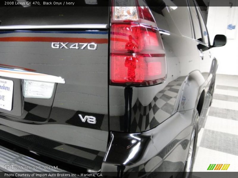 Black Onyx / Ivory 2008 Lexus GX 470