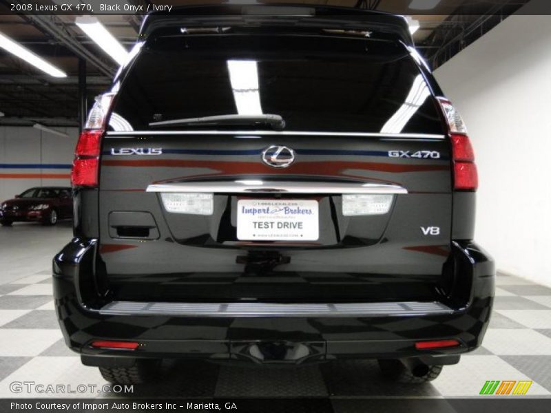 Black Onyx / Ivory 2008 Lexus GX 470
