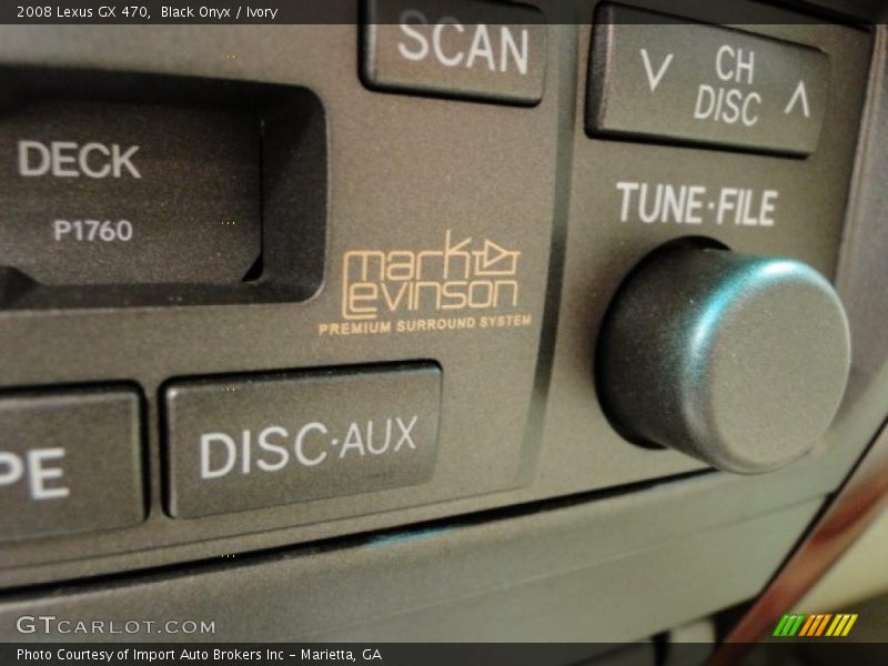 Black Onyx / Ivory 2008 Lexus GX 470