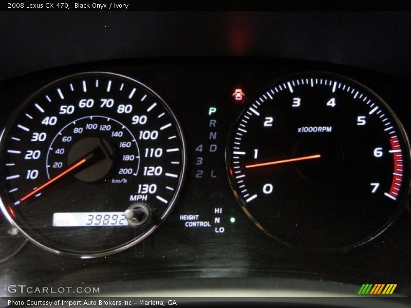 Black Onyx / Ivory 2008 Lexus GX 470