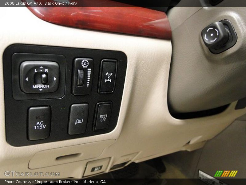 Black Onyx / Ivory 2008 Lexus GX 470
