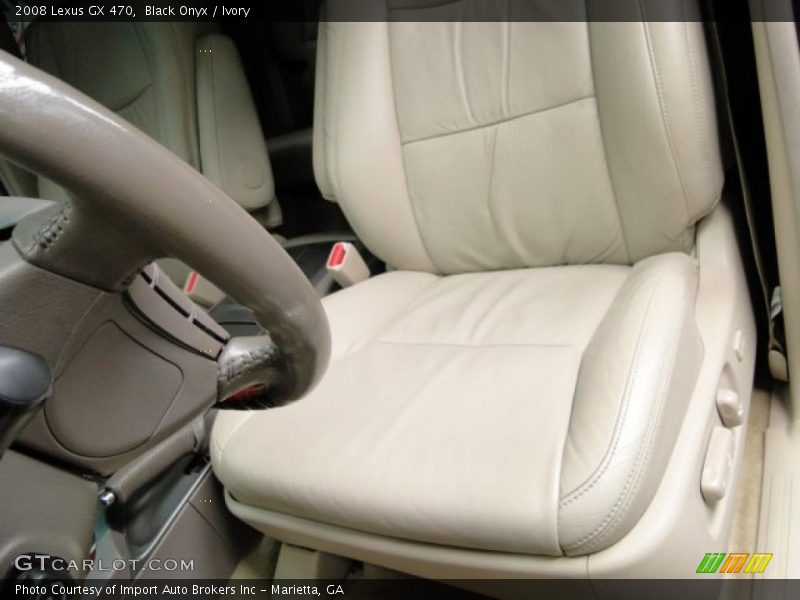 Black Onyx / Ivory 2008 Lexus GX 470