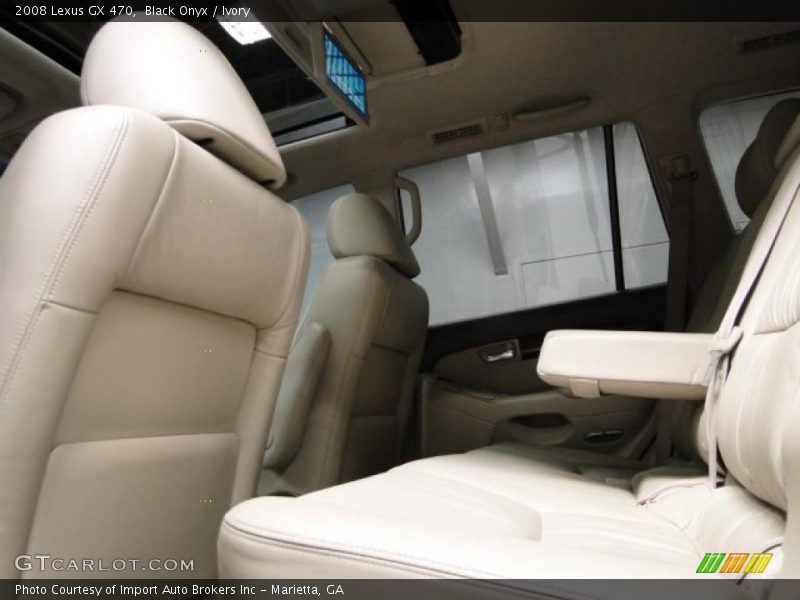 Black Onyx / Ivory 2008 Lexus GX 470