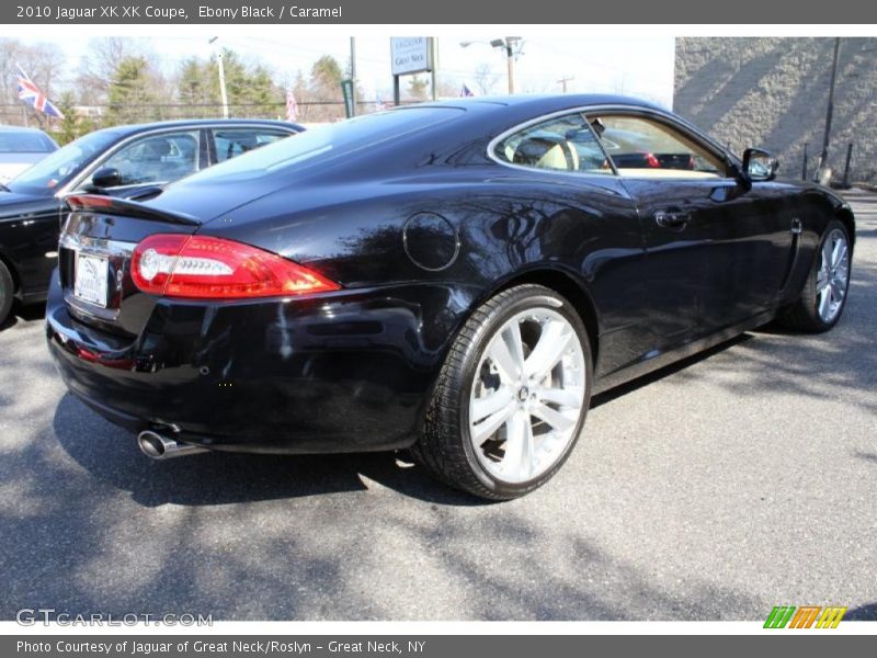 Ebony Black / Caramel 2010 Jaguar XK XK Coupe