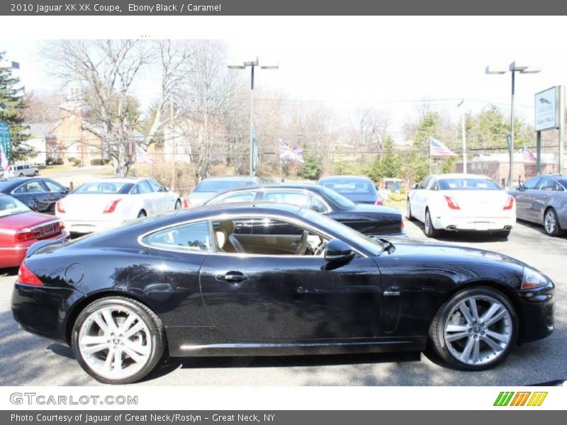 Ebony Black / Caramel 2010 Jaguar XK XK Coupe