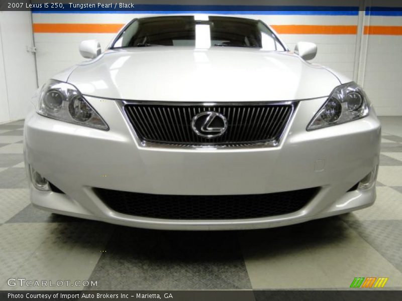 Tungsten Pearl / Black 2007 Lexus IS 250