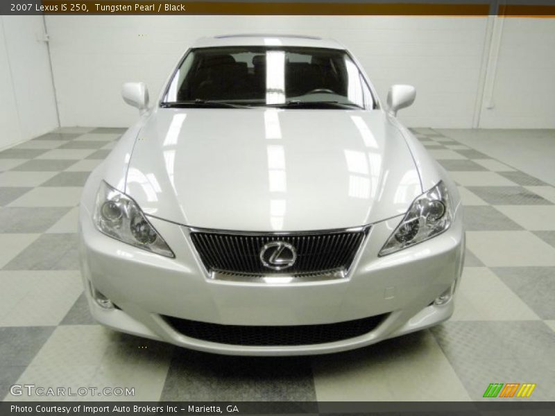 Tungsten Pearl / Black 2007 Lexus IS 250