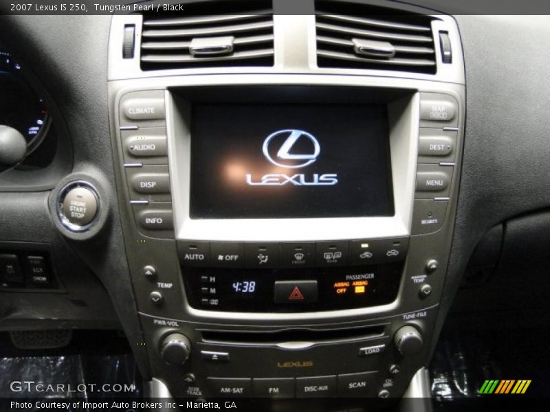 Tungsten Pearl / Black 2007 Lexus IS 250