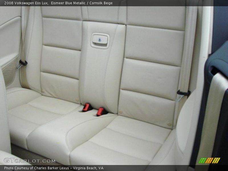 Eismeer Blue Metallic / Cornsilk Beige 2008 Volkswagen Eos Lux
