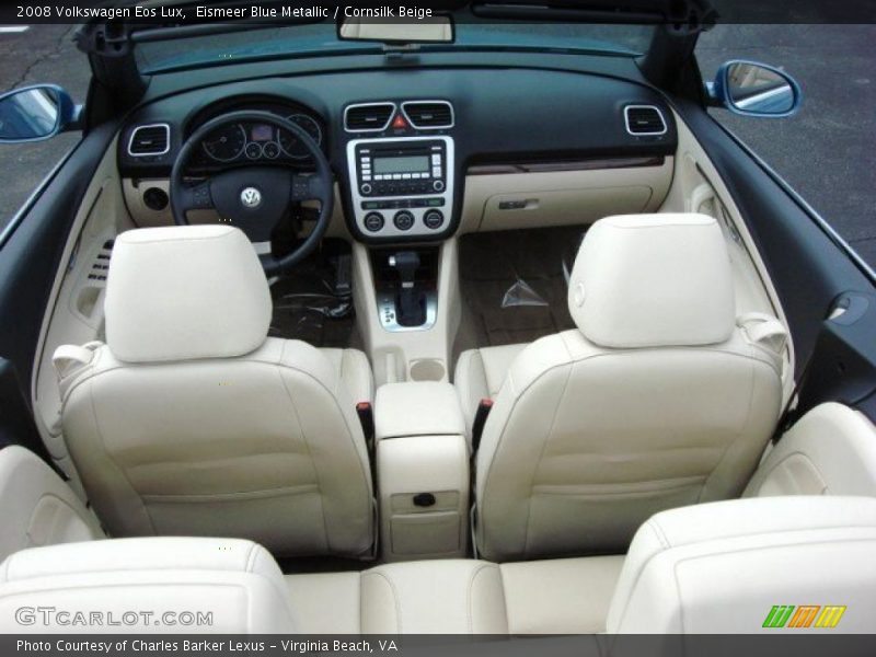 Eismeer Blue Metallic / Cornsilk Beige 2008 Volkswagen Eos Lux