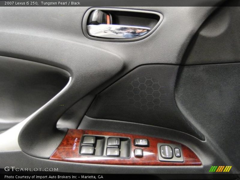 Tungsten Pearl / Black 2007 Lexus IS 250