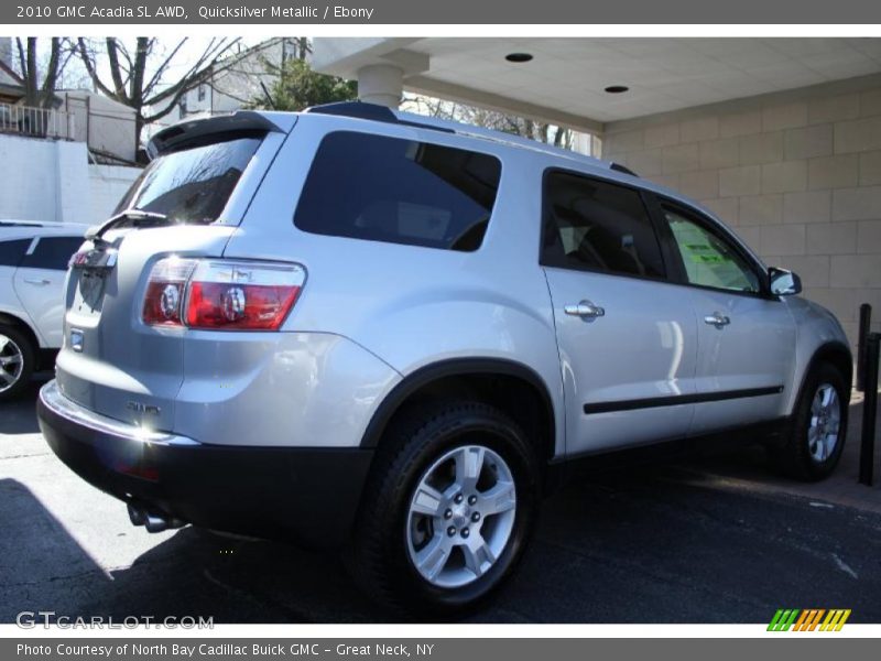 Quicksilver Metallic / Ebony 2010 GMC Acadia SL AWD