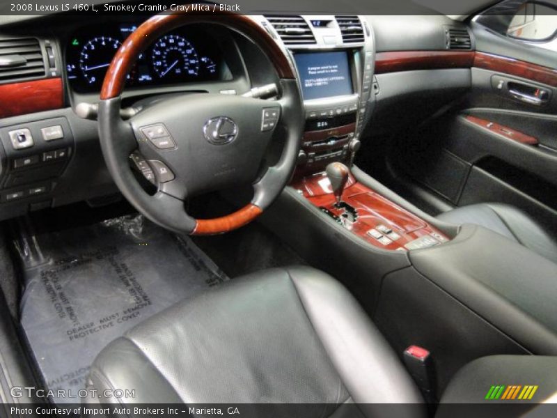  2008 LS 460 L Black Interior