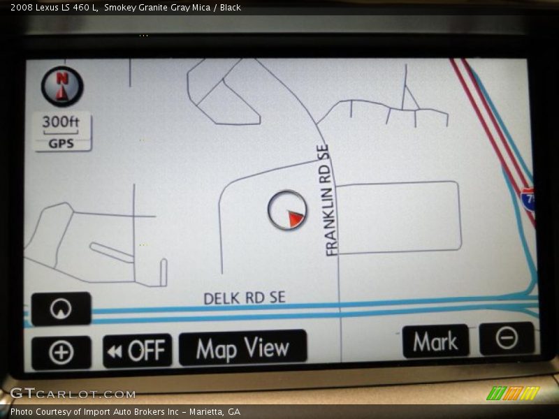 Navigation of 2008 LS 460 L