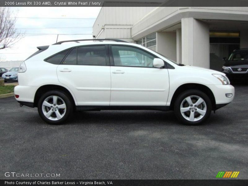 Crystal White Pearl / Ivory 2006 Lexus RX 330 AWD