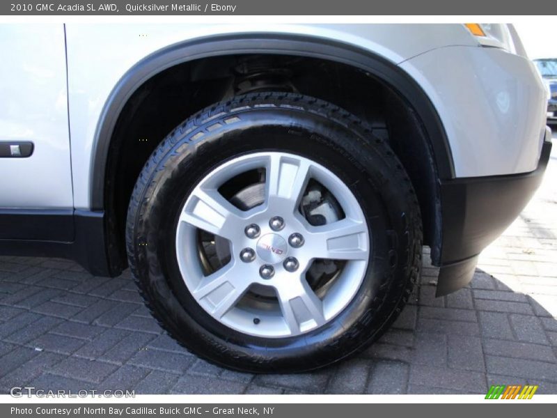 Quicksilver Metallic / Ebony 2010 GMC Acadia SL AWD