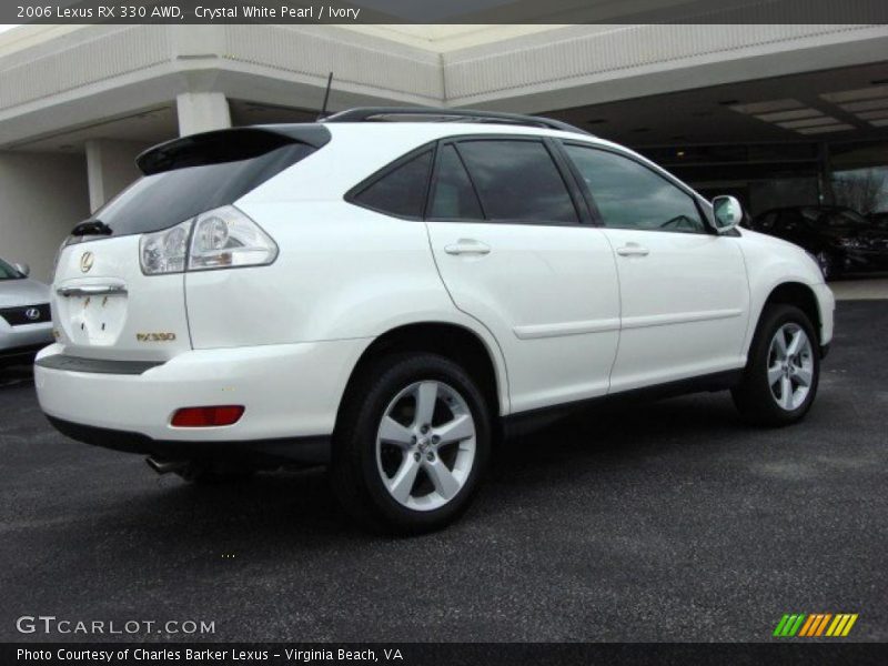Crystal White Pearl / Ivory 2006 Lexus RX 330 AWD