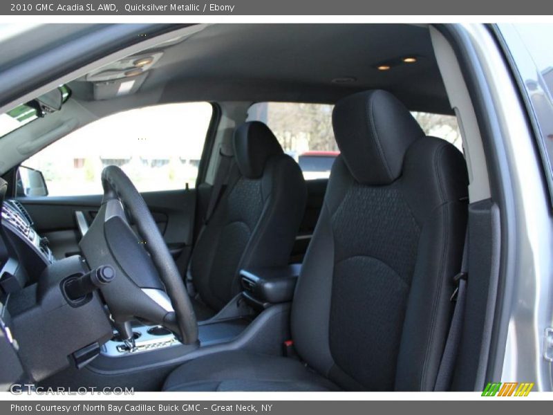 Quicksilver Metallic / Ebony 2010 GMC Acadia SL AWD