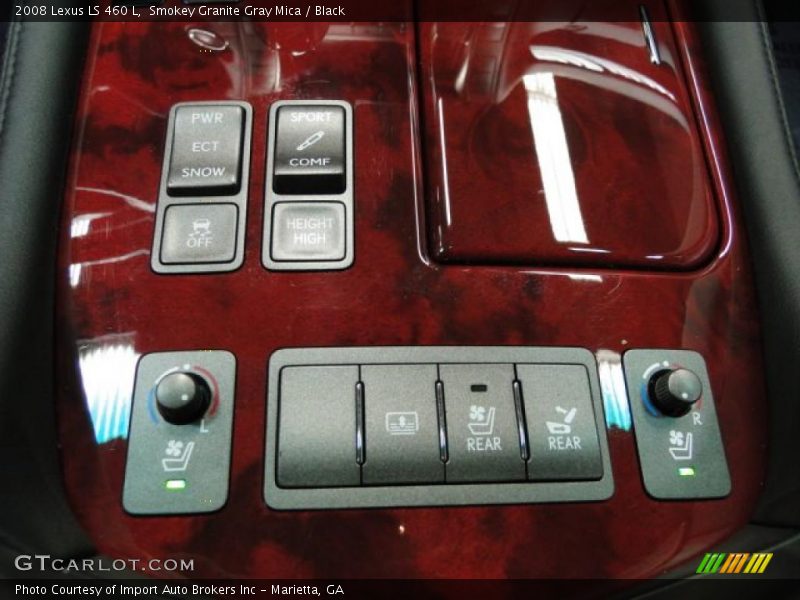 Controls of 2008 LS 460 L