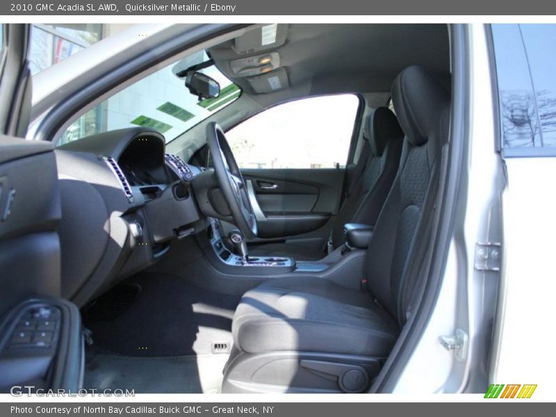 Quicksilver Metallic / Ebony 2010 GMC Acadia SL AWD