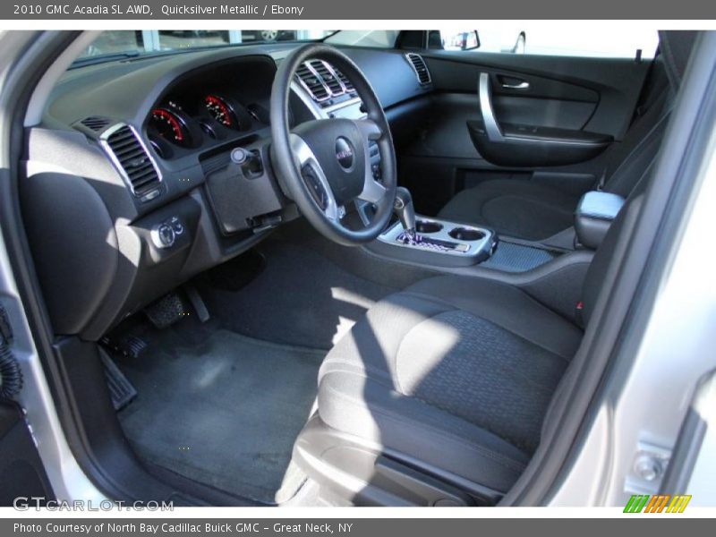 Quicksilver Metallic / Ebony 2010 GMC Acadia SL AWD