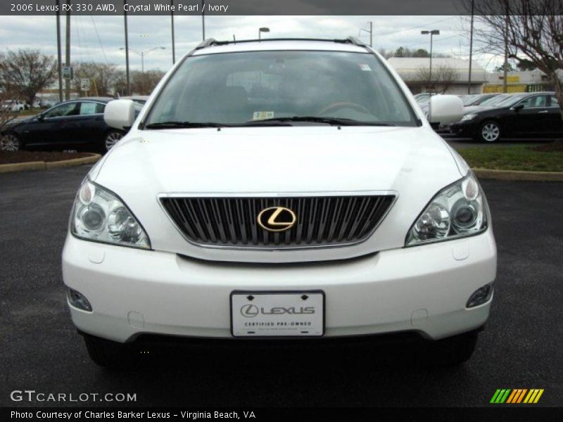 Crystal White Pearl / Ivory 2006 Lexus RX 330 AWD