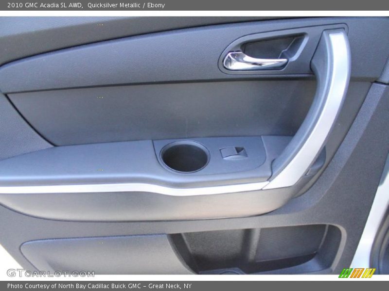 Quicksilver Metallic / Ebony 2010 GMC Acadia SL AWD