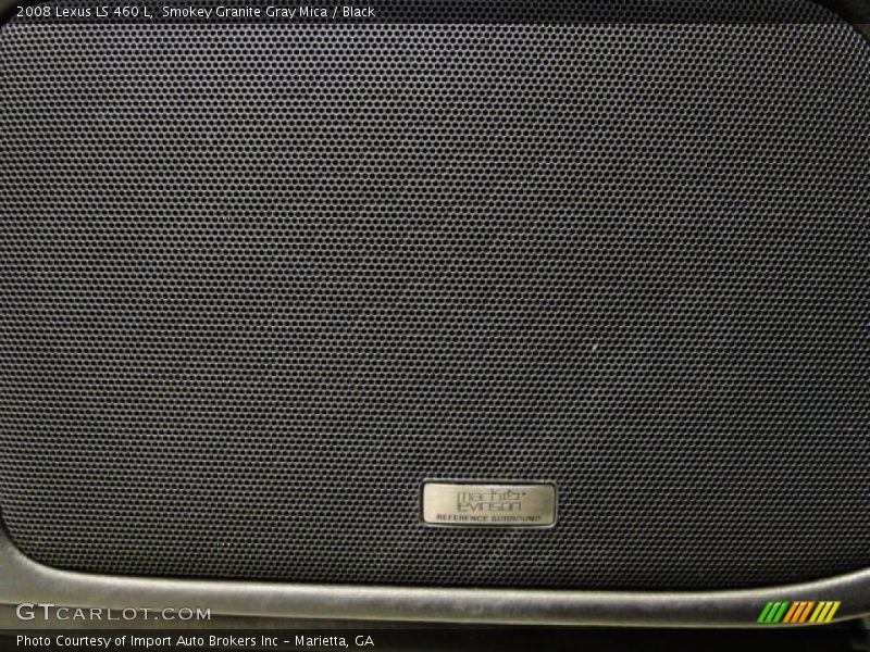 Smokey Granite Gray Mica / Black 2008 Lexus LS 460 L