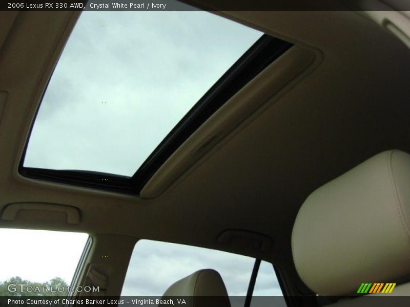 Crystal White Pearl / Ivory 2006 Lexus RX 330 AWD