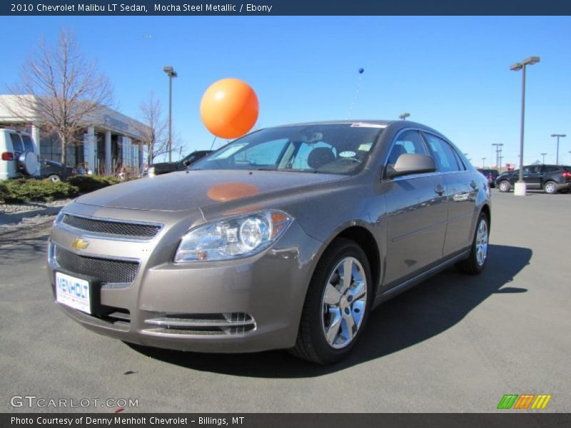 Mocha Steel Metallic / Ebony 2010 Chevrolet Malibu LT Sedan