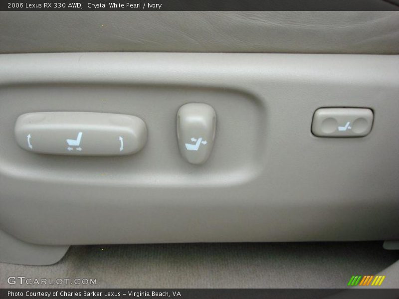 Crystal White Pearl / Ivory 2006 Lexus RX 330 AWD