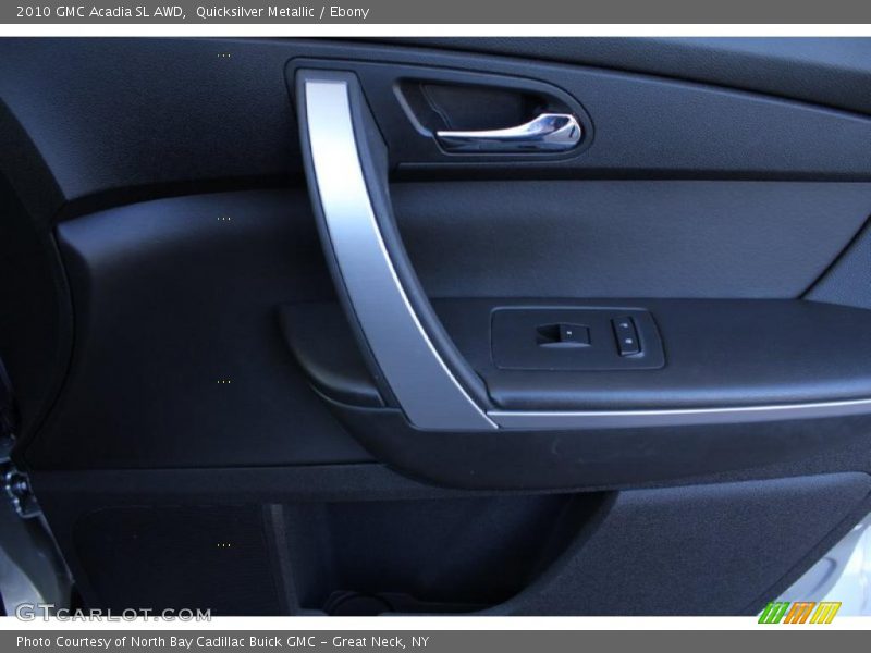 Quicksilver Metallic / Ebony 2010 GMC Acadia SL AWD