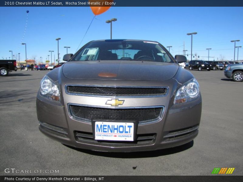 Mocha Steel Metallic / Ebony 2010 Chevrolet Malibu LT Sedan