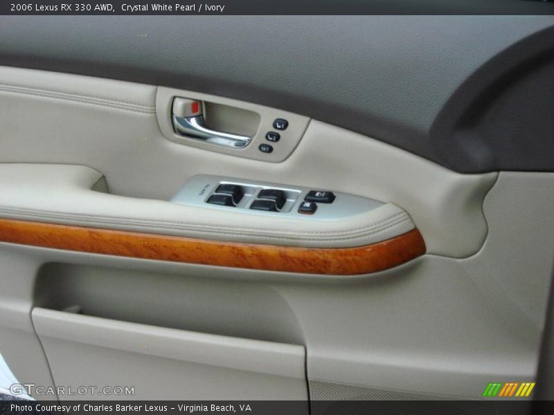 Crystal White Pearl / Ivory 2006 Lexus RX 330 AWD