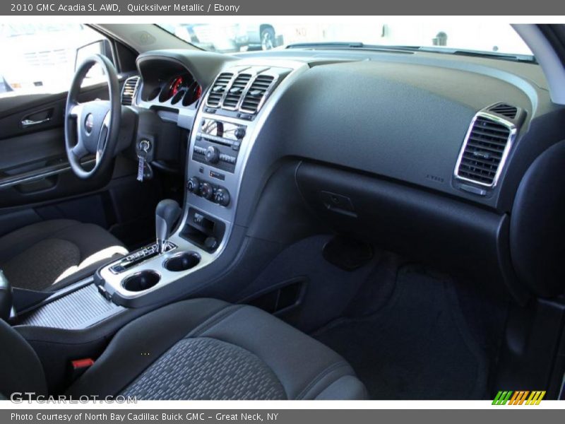 Quicksilver Metallic / Ebony 2010 GMC Acadia SL AWD
