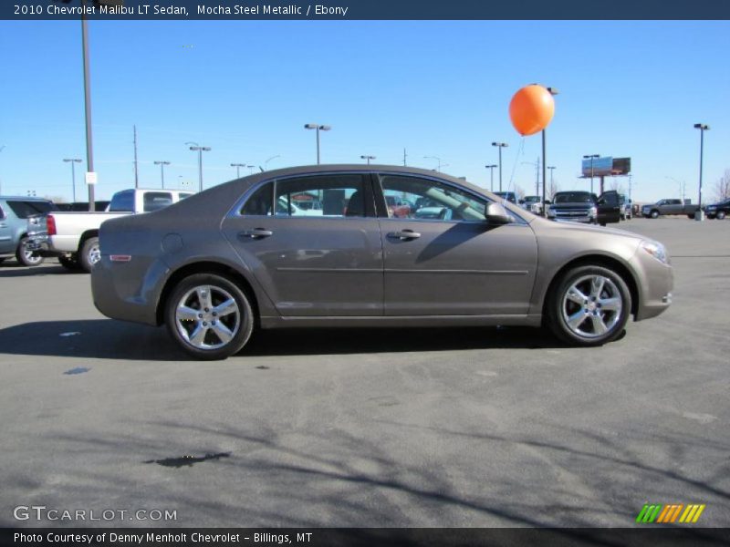 Mocha Steel Metallic / Ebony 2010 Chevrolet Malibu LT Sedan