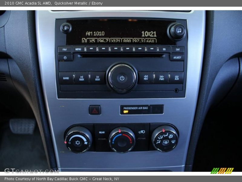 Quicksilver Metallic / Ebony 2010 GMC Acadia SL AWD
