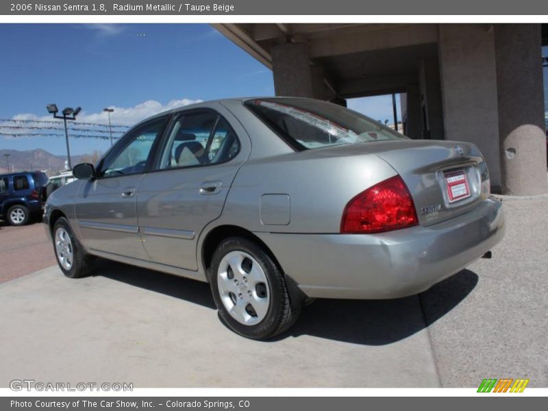 Radium Metallic / Taupe Beige 2006 Nissan Sentra 1.8